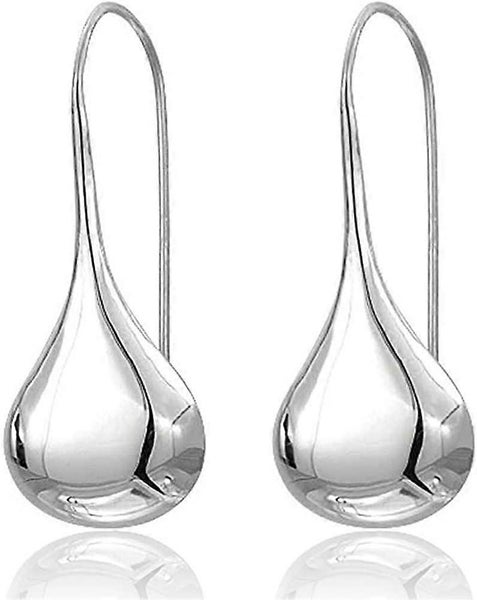 S925 Sterling Silver Ear Needle With Teardrop Waterdrop Earrings62934719547777118