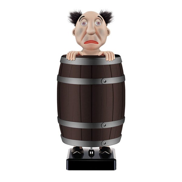 Automatic Strange Uncle Creative Spoof Cigarette Box Dispenser Storage Case Carousel 2