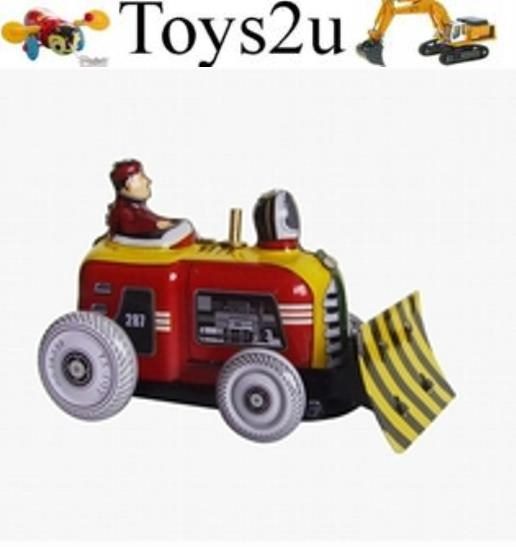 RETRO KEY WIND UP BULLDOZER Carousel 1