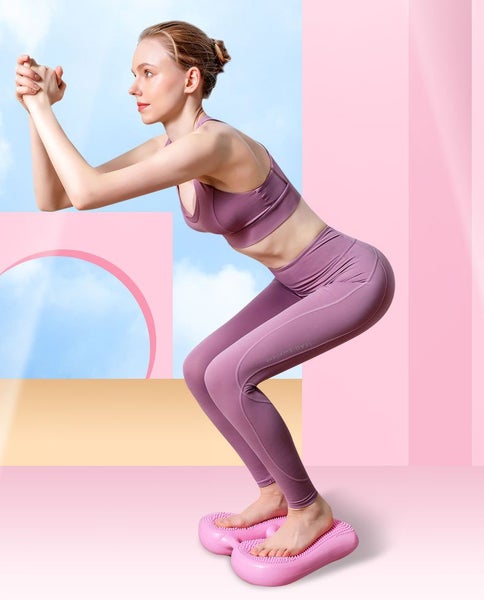 Portable Stepper Exercise Machine for Women, Compact Fitness Step Trainer-Purple Carousel 2