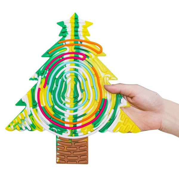 Silicone Sensory Activity Board - Toddler Development & Learning Toy-Camouflage Carousel 2