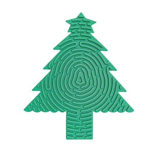 Silicone Sensory Activity Board - Toddler Development & Learning Toy-Green Carousel 1