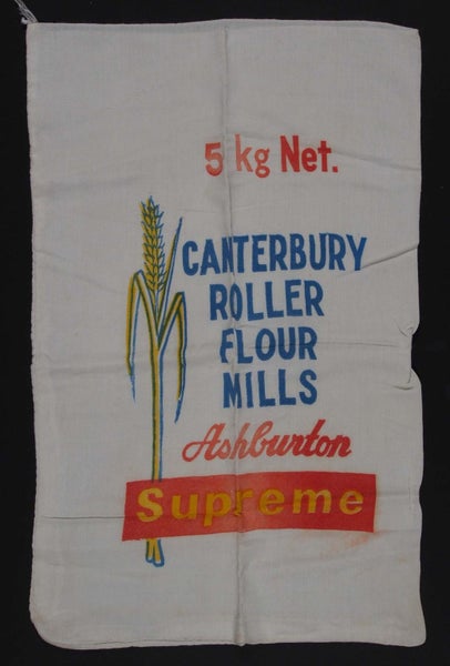 OLD CANTERBURY/ASHBURTON NZ - 5 Kg ROLLED FLOUR MILLS FLOUR SACK Carousel 1