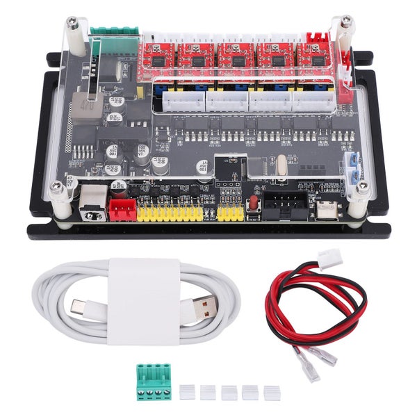 cnc engraver 32bit 4 axes control board cnc engraver 32 bit mcu control board Carousel 8