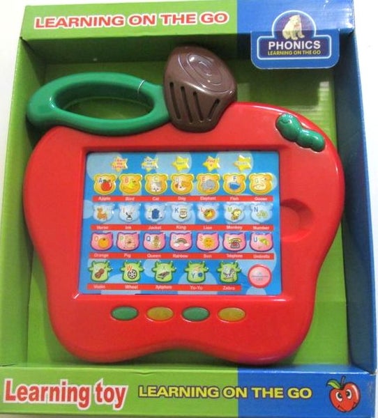 Electronic phonics game, tablet style keypad Carousel 1