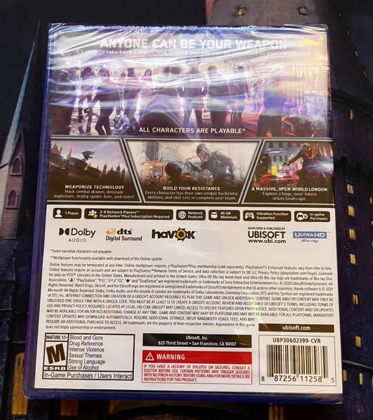 *Watch Dogs Legion* Sealed Carousel 2