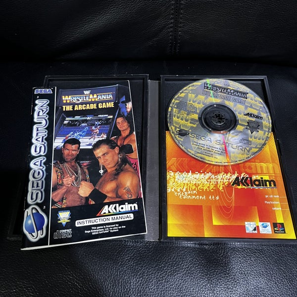 WWF WRESTLEMANIA THE ARCADE GAME - SEGA SATURN Carousel 2