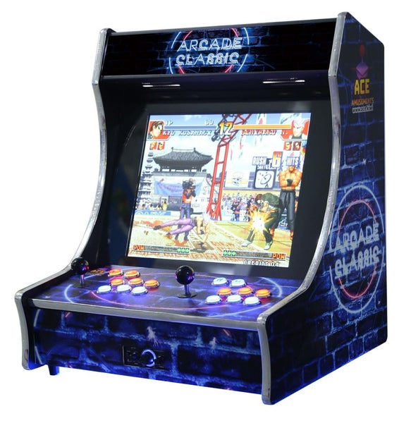 19" 2 Player Bar Top Arcade Machine Carousel 1