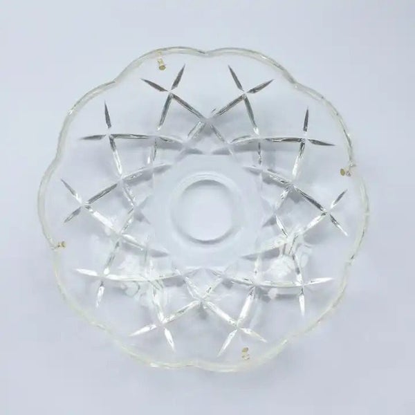 2x 120mm Crystal Chandelier Bobeche Lamp Chandelier Part w/ Gold Pins (30mm H... Carousel 2