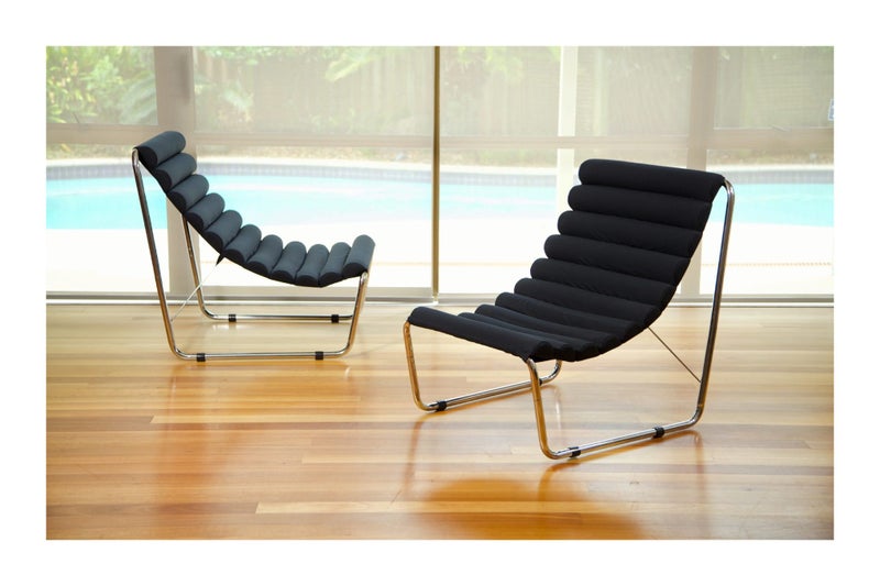 France Mid Century Boudins Lounge Chair by Michel Boyer 1970s Carousel 6