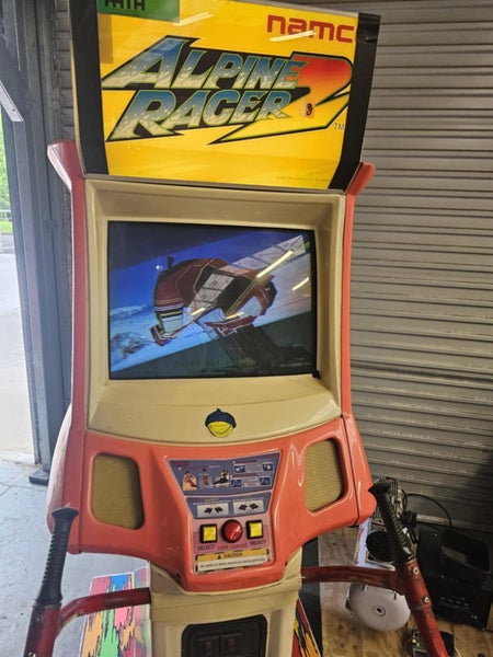 Namco Alpine Racer 2 Arcade Game Carousel 2