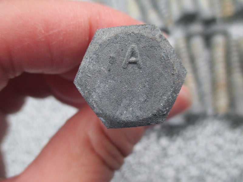 32x 75mm Galvanished coach screws Carousel 2