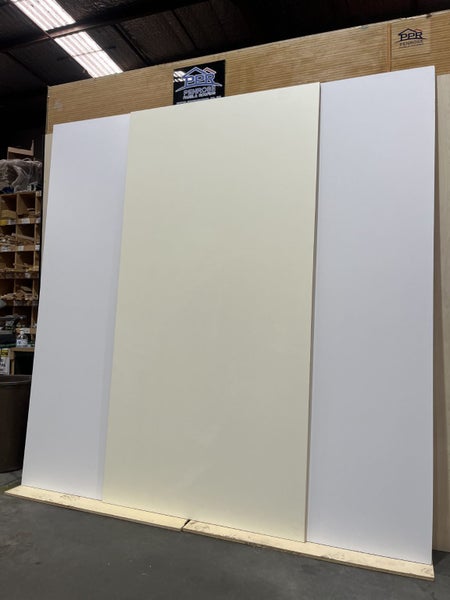 Melamine (LPL) Vanilla 2F on MDF 2440x1220x18mm Carousel 2