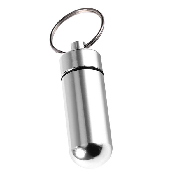 portable medicine box mini medicine box silver medicine container aluminum Carousel 2