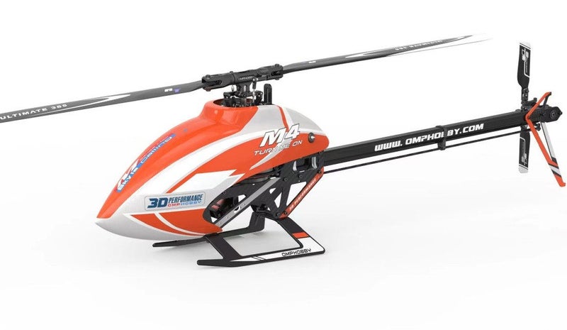 OMP M4 RC Helicopter PNP combo Kit-Orange (Unassembled Kit, with Plug-N-Play ... Carousel 1