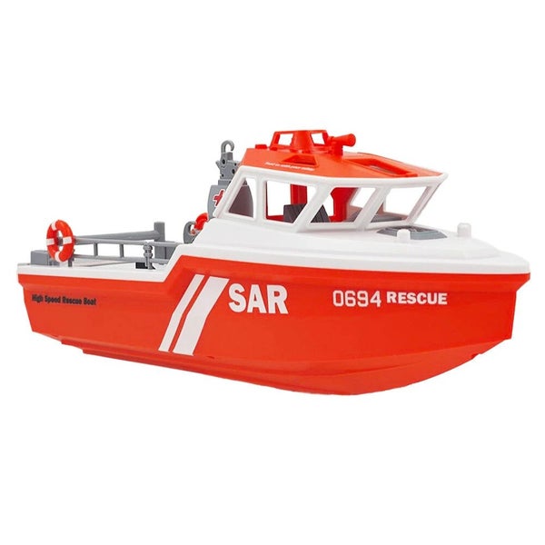 TX694 1/34 2.4G Brushless RC rescue jet boat - White Carousel 2