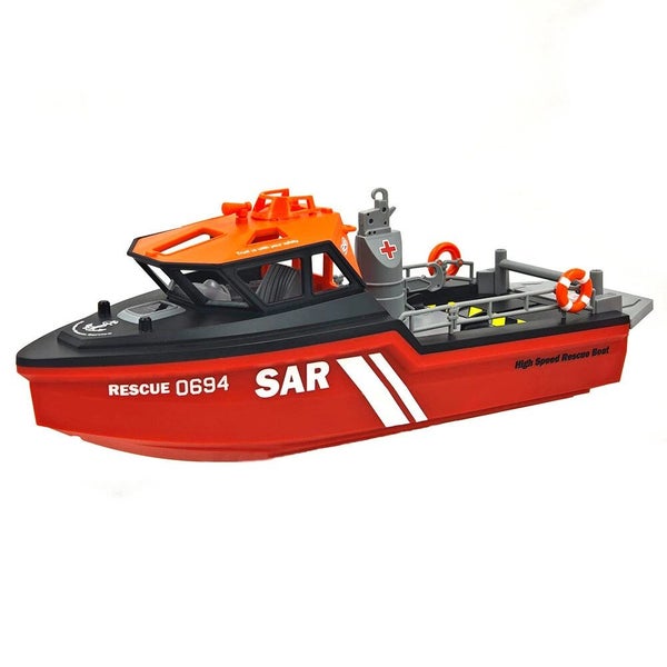 TX694 1/34 2.4G Brushless RC rescue Jet boat - Black Carousel 2