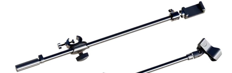 Microphone Stand Extension Cross bar Adjustable 55CM Rotating Microphone Arms Carousel 1