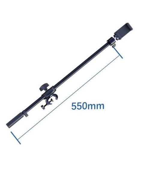 Microphone Stand Extension Cross bar Adjustable 55CM Rotating Microphone Arms Carousel 3