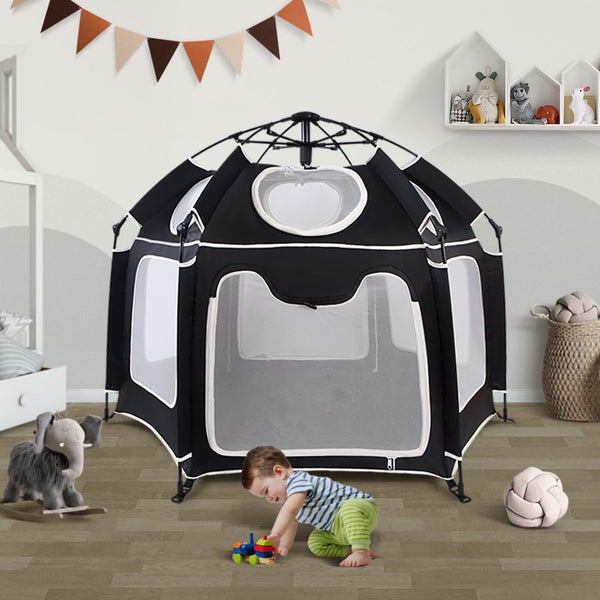 folding Baby Play pen Carousel 1