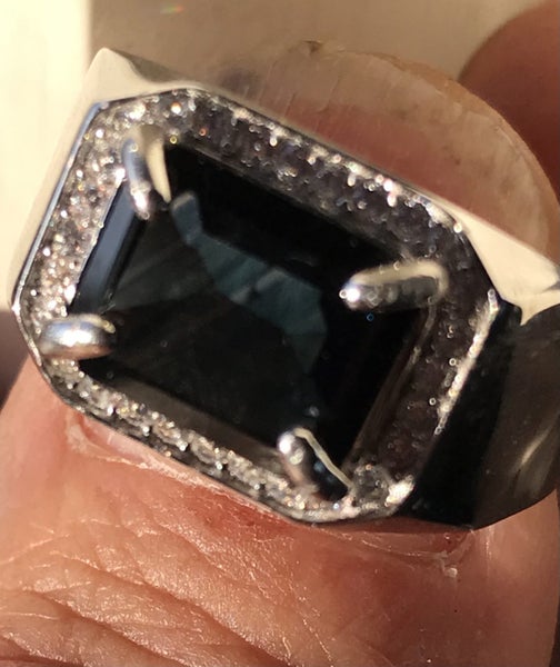 Sapphire Silver Ring Carousel 8