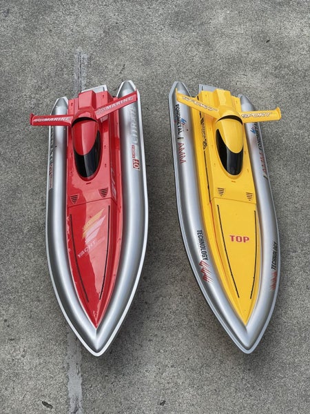 Racing Boat - 80CM Large Size RC Electric High-Powered - Red Carousel 2