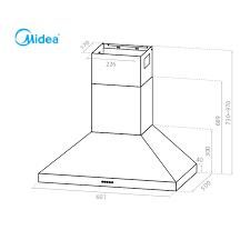 Midea 60cm Canopy Rangehood, Ex-display Carousel 2