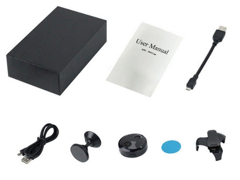 Mini Hidden Spy Camera Wireless WiFi Home Security 1080P HD Night Vision DVR Carousel 8