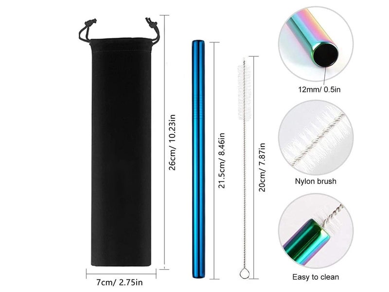 Reusable Straw Set NZ Clearance Carousel 11