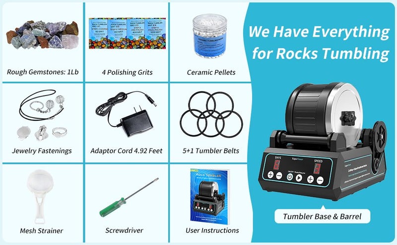 Electronic Rock Tumbler Kit Sale NZ Stock Deal Carousel 2
