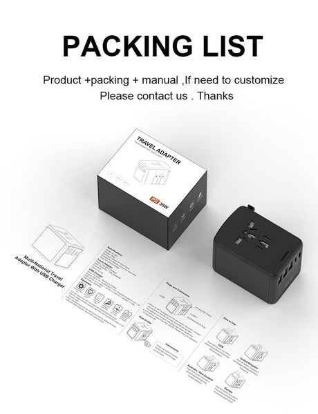 Universal Travel Adapter Worldwide NZ Stock Deal Carousel 10