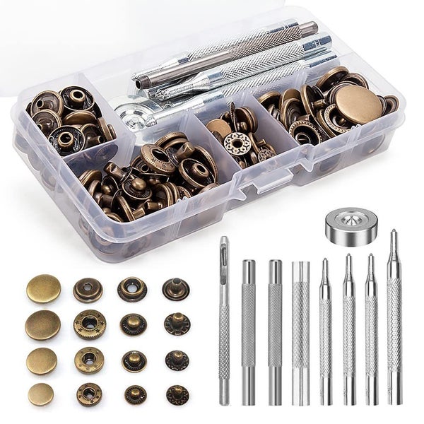 Leather Snap Fasteners Kit Sale Sale Carousel 1