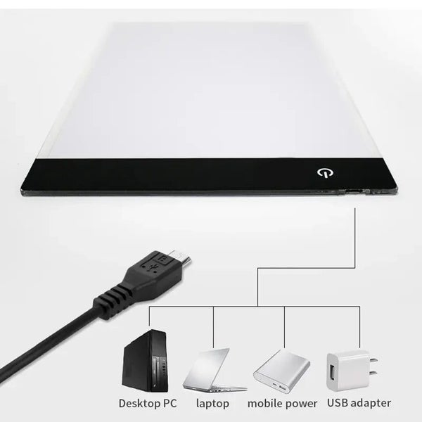 3 Level Dimmable LED Drawing Board Creative Educational Toy for Holidays62954758121090114