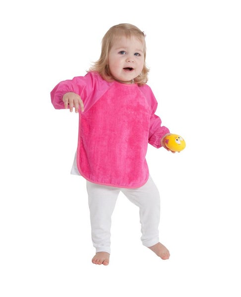 Mum 2 Mum: Sleeved Wonder Bib (Large) - Cerise Carousel 2