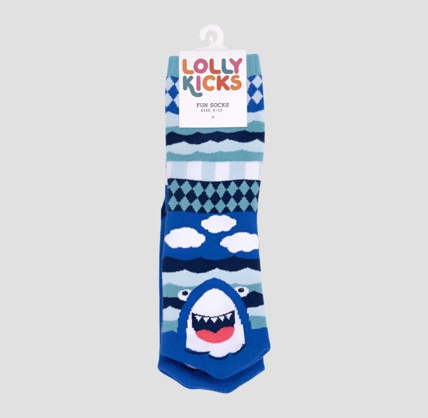 Shark' Socks - LollyKicks Carousel 1