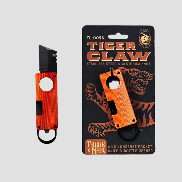 Tiger Claw' Pocket Knife & Bottle Opener Carousel 1