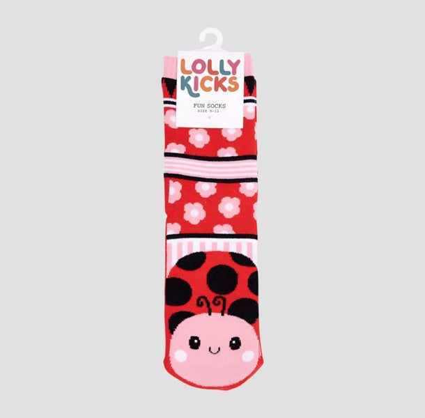 Ladybug' Socks - LollyKicks Carousel 1