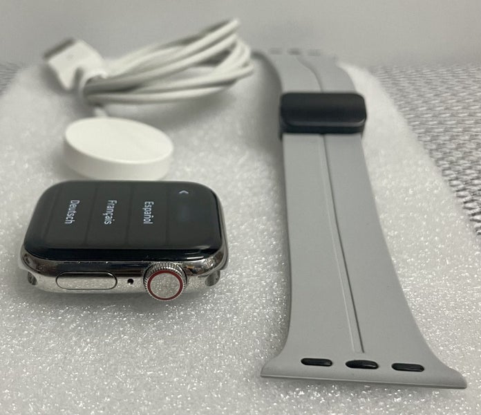 Apple Watch Series 5 40mm GPS + Cellular Stainless Steel Case Carousel 1