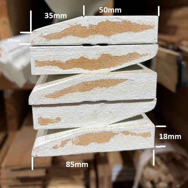 85x18mm MDF Government Architrave 5.4m (Special off) Carousel 1