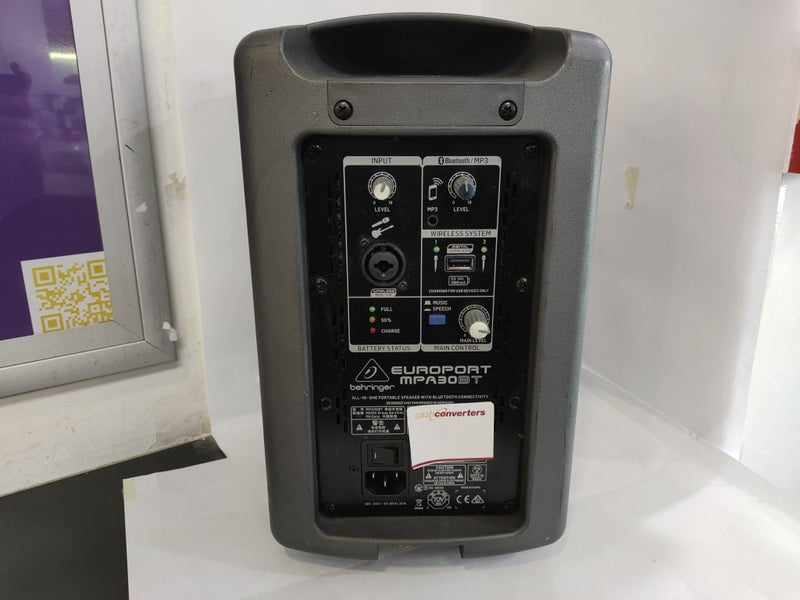 Behringer Europort All-In-One Speaker with Bluetooth - MPA30BT - B13190901-1 Carousel 2