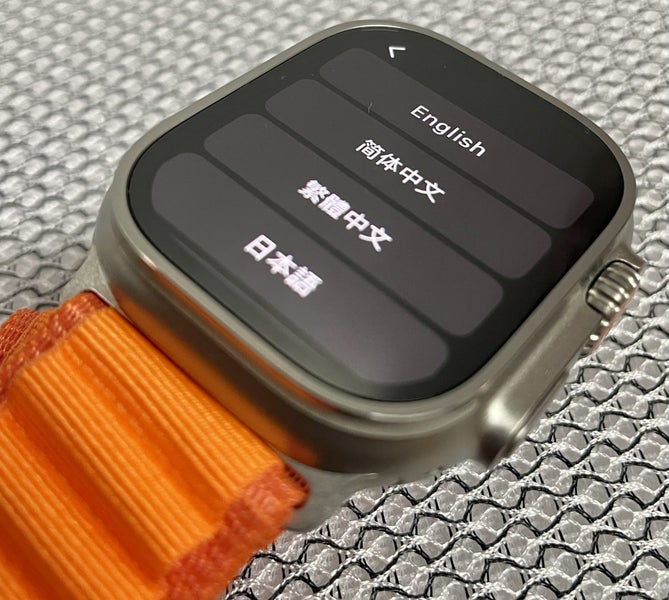 Apple Watch Ultra GPS+Cell 49MM Titanium case 100% Battery Health Carousel 1