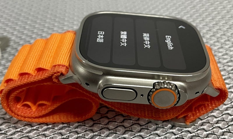 Apple Watch Ultra GPS+Cell 49MM Titanium case 100% Battery Health Carousel 2