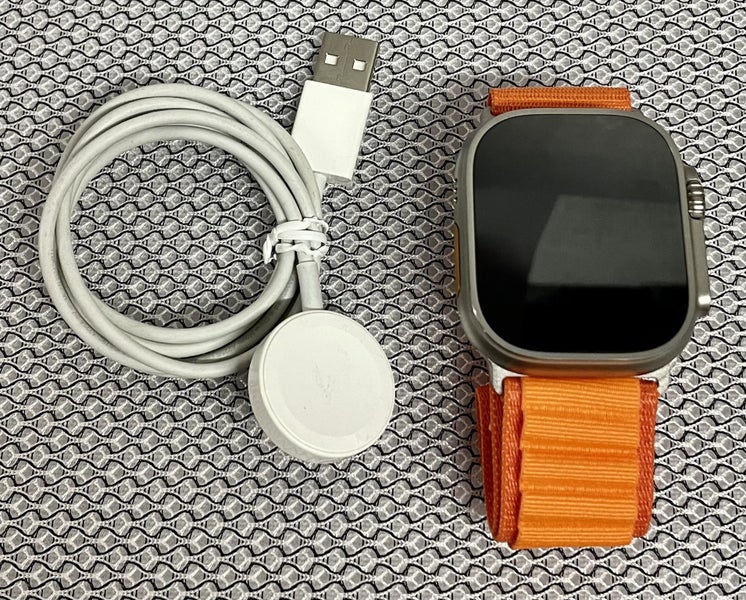 Apple Watch Ultra 49MM Titanium GPS and Cellular 97% Battery Health Carousel 8