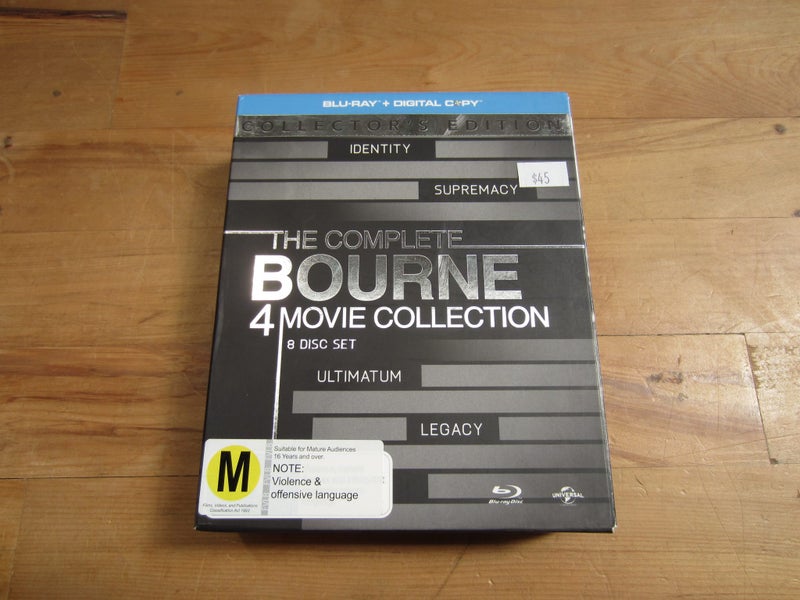 The Complete BOURNE 4 Movie Collector's Edition Carousel 1