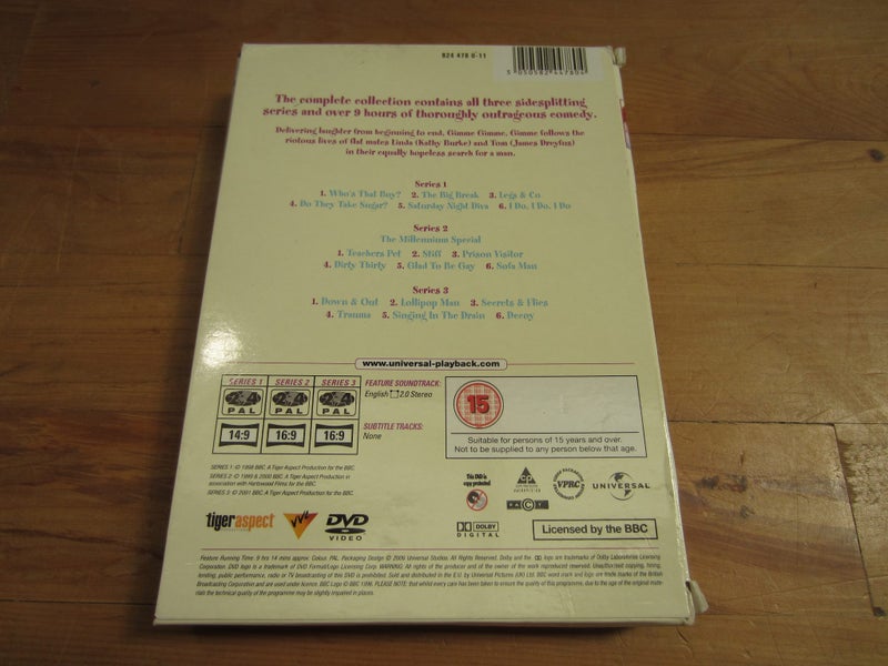 Gimme, Gimme, Gimme: Complete Series 1, 2 & 3 Carousel 2