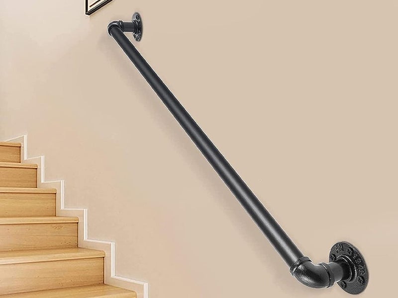 Industrial Pipe Stair Handrail 120CM Sale Sale Carousel 1