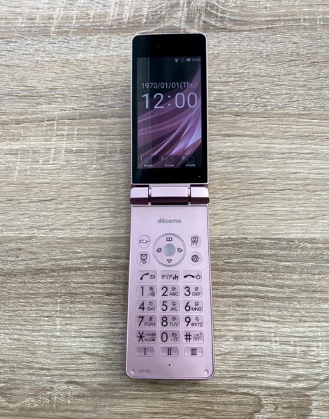 SHARP AQUOS KEITAI 2 JAPAN ANDROID FLIP PHONE PINK UNLOCKED62934719399681112