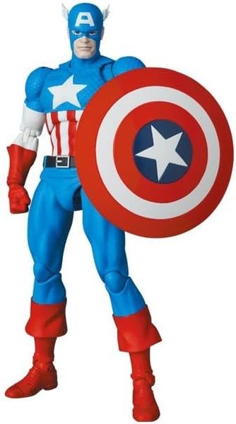 Medicom Toy Mafex No. 217 Captain America (Comic Ver.) Carousel 2