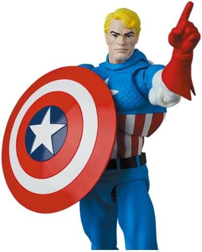 Medicom Toy Mafex No. 217 Captain America (Comic Ver.) Carousel 6