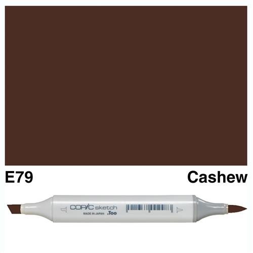 Copic Sketch Marker E79 Cashew Carousel 1